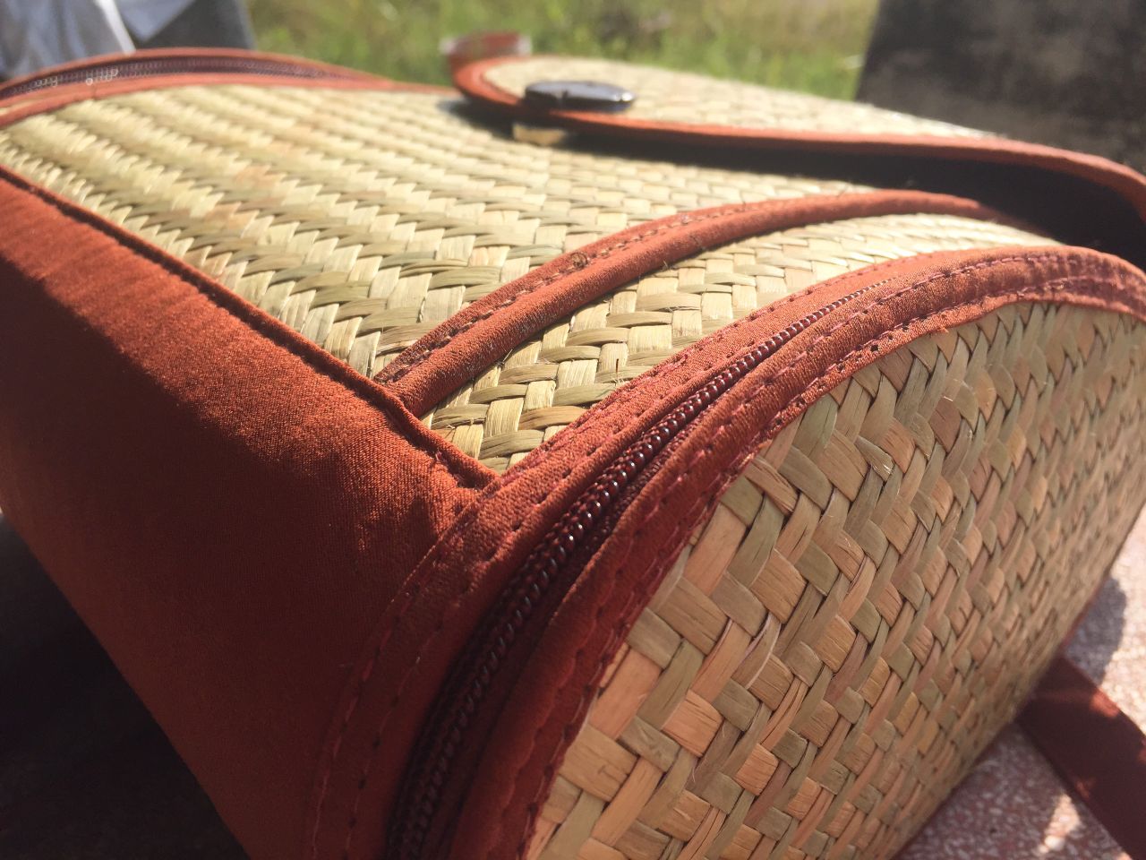 Cách làm túi xách cỏ bàng