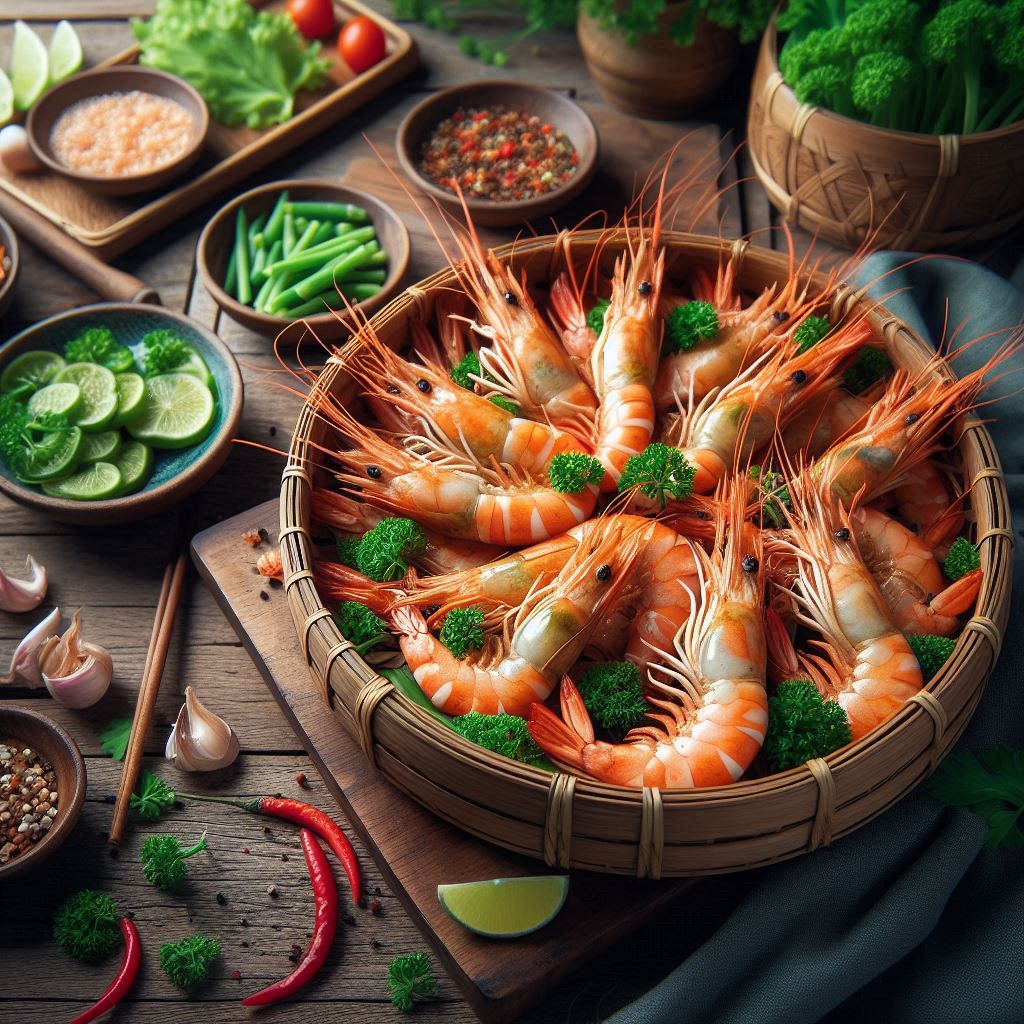 Chọn tôm tươi, sạch
