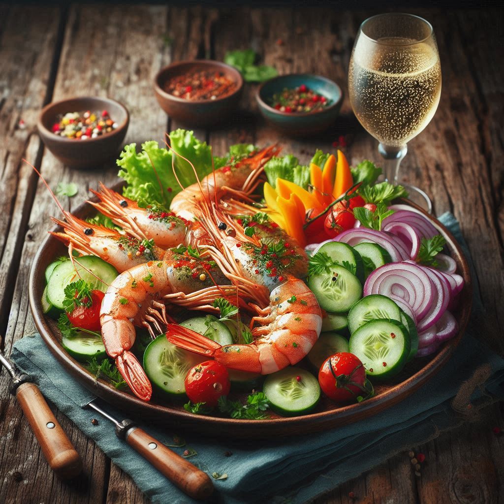 Tôm biển có chất gì?