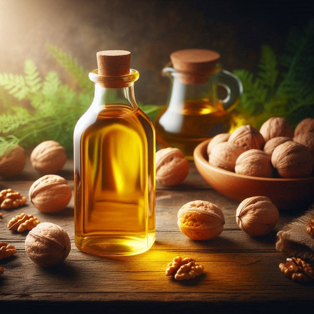 Chọn dầu óc chó ép lạnh nguyên chất