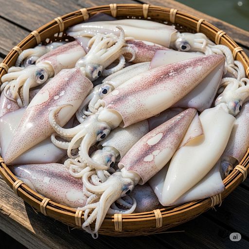 Bảo quản mực