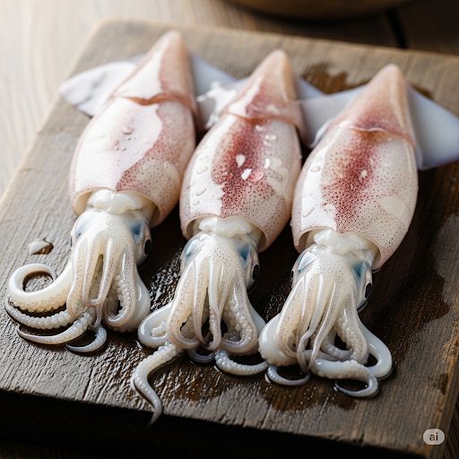 Mực trứng chiên nước mắm