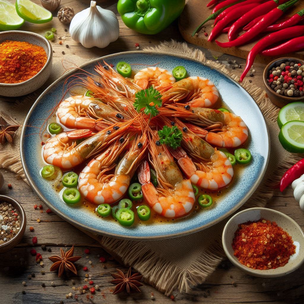 Cho trẻ ăn đầu tôm cho sáng mắt