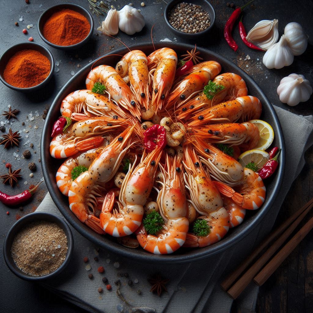 Tôm rang mặn ngọt