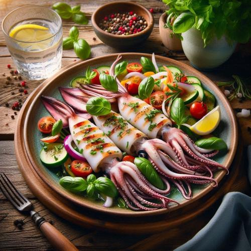 Chọn mực trứng tươi ngon