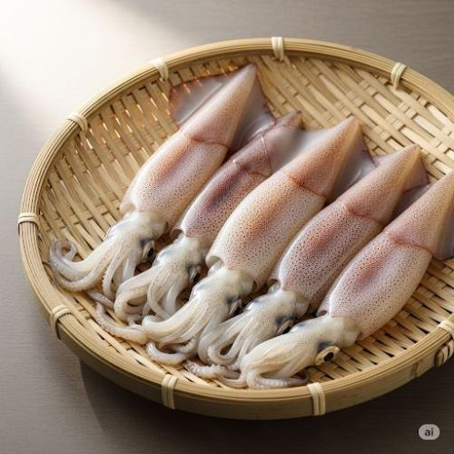 Mực trứng hấp hành gừng