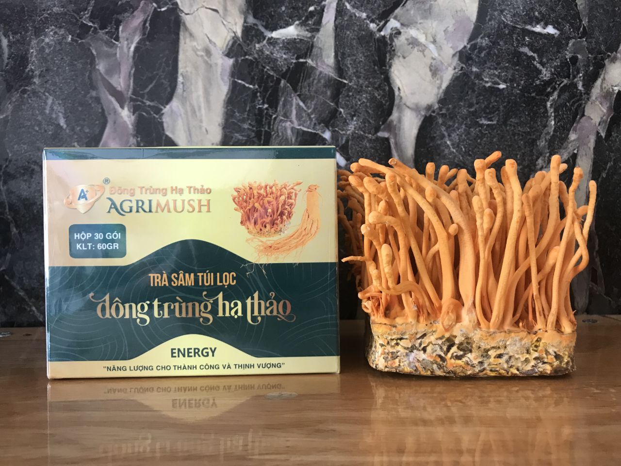 Đông trùng dạng trà túi lọc