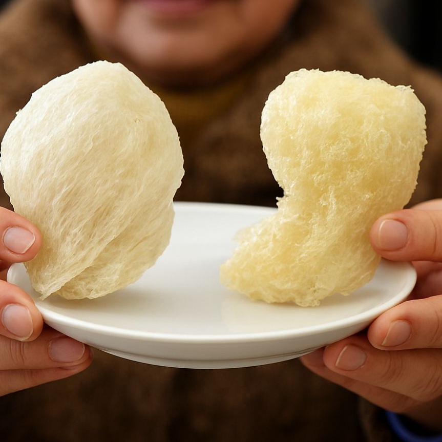 Thử nghiệm yến sào với nước