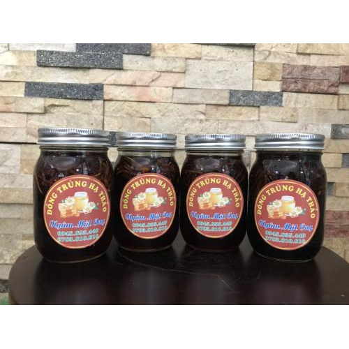 Cách ngâm đông trùng hạ thảo mật ong