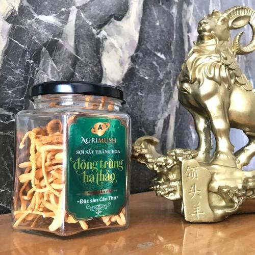 Cháo thịt bằm đông trùng hạ thảo