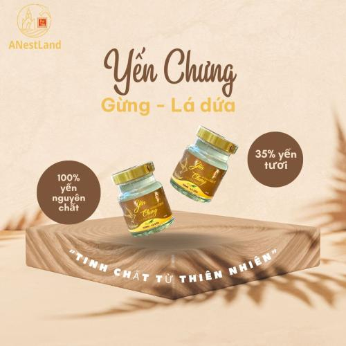 Yến chưng gừng lá dứa
