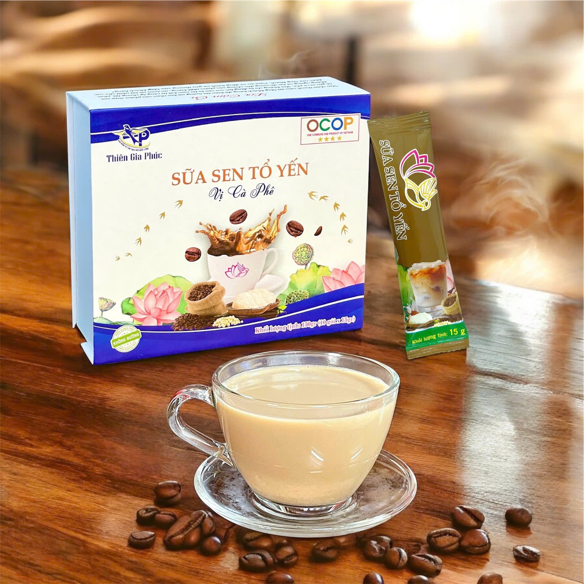 Sữa sen tổ yến vị cà phê giá bao nhiêu?