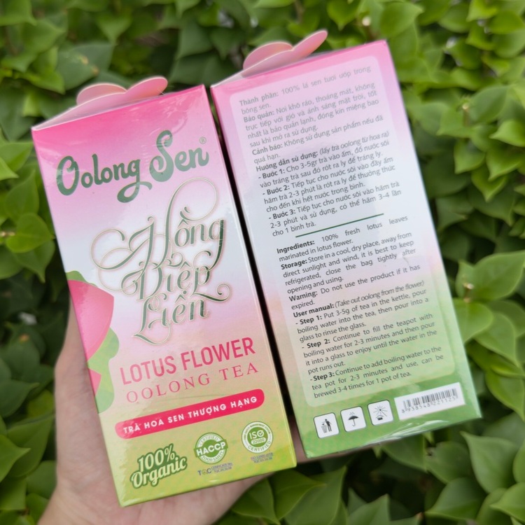 Trà Oolong Sen Hồng Diệp Liên Giá Bao Nhiêu?