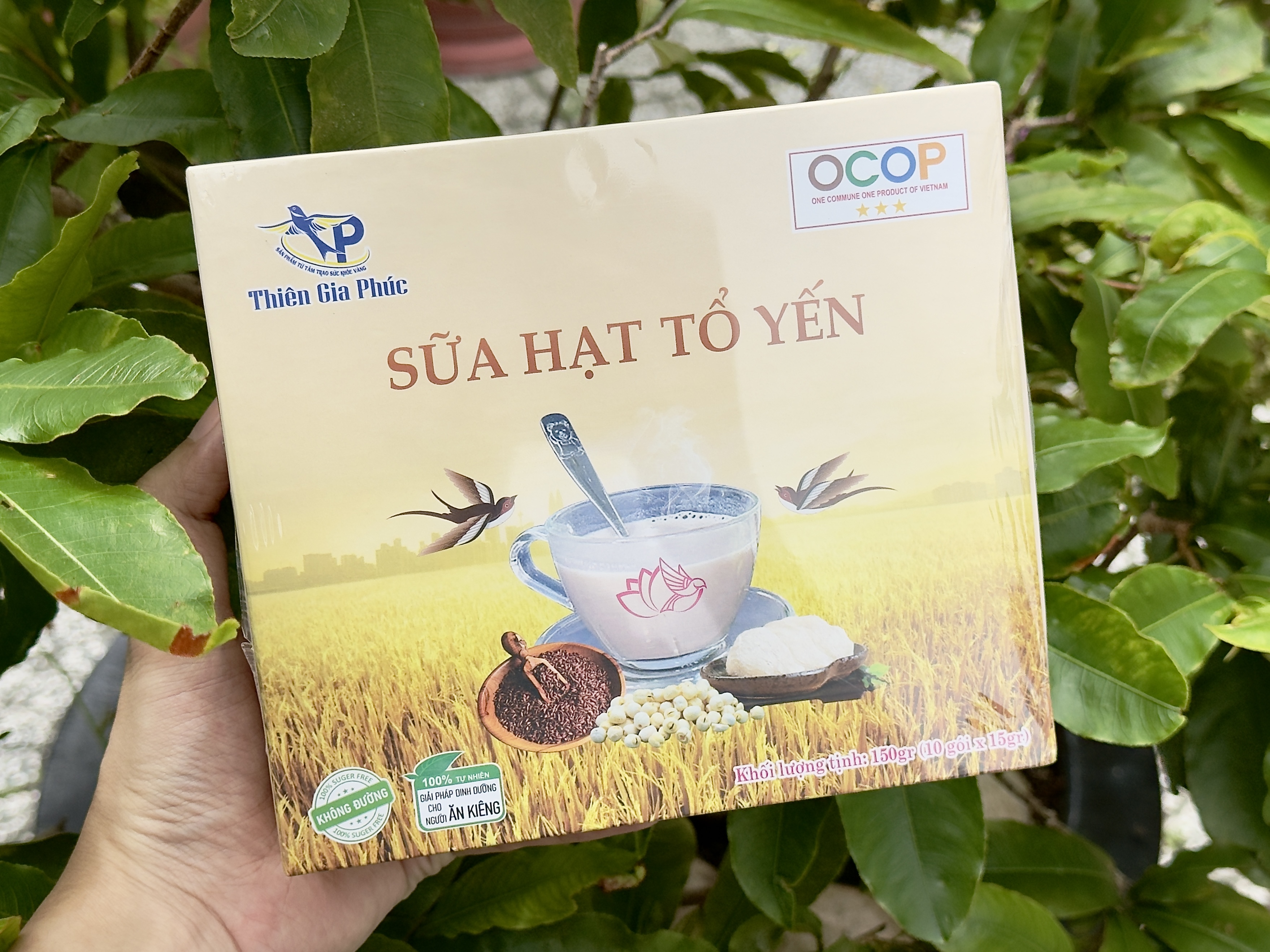Chọn sữa hạt tổ yến