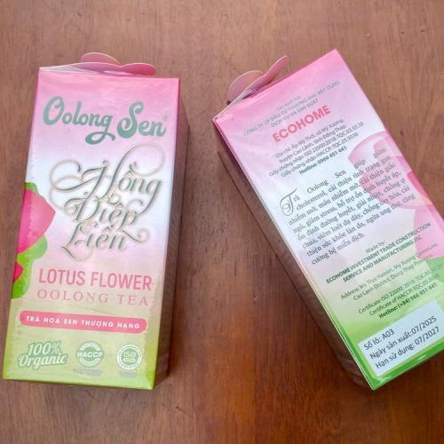 Thông tin về trà oolong sen hồng diệp liên