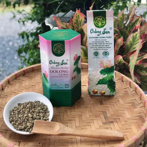 Trà oolong sen làm từ gì?