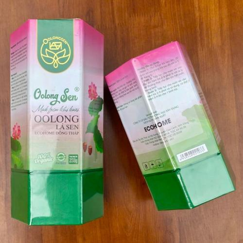 Cách pha trà oolong sen