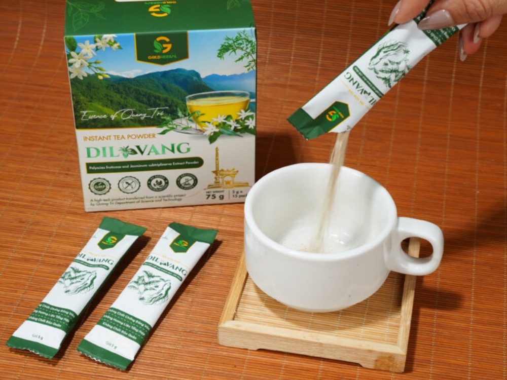 Màu nước sau pha