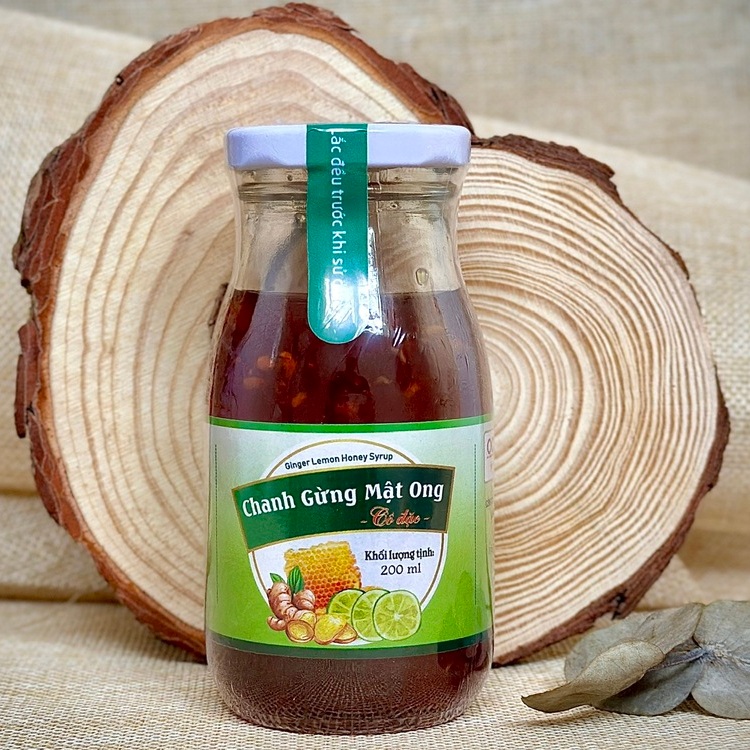 Cách pha nước chanh gừng mật ong