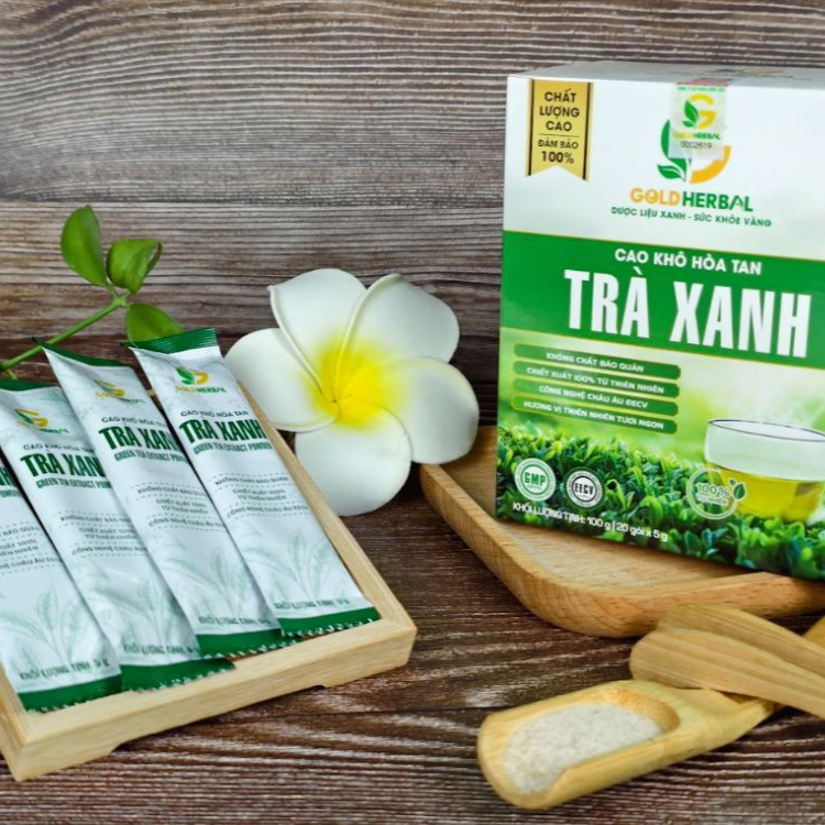 Cao khô hòa tan trà xanh là gì?