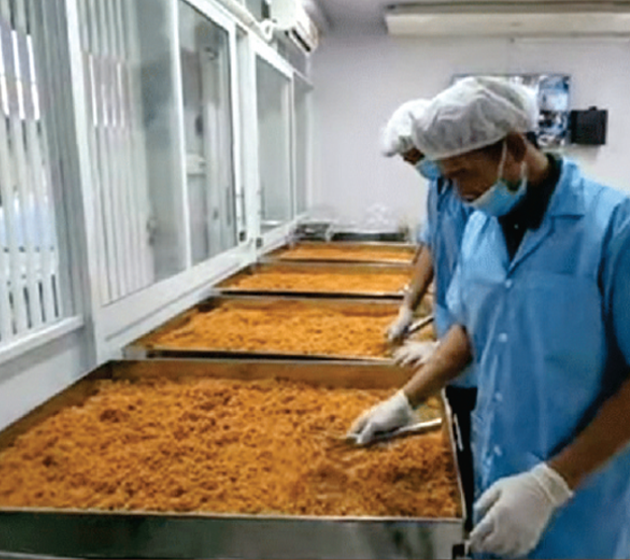 Chà bông cá thu cờ Lê Nga