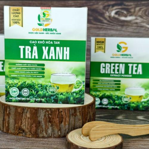 Cao Khô Hòa Tan Trà Xanh Có Tác Dụng Gì?