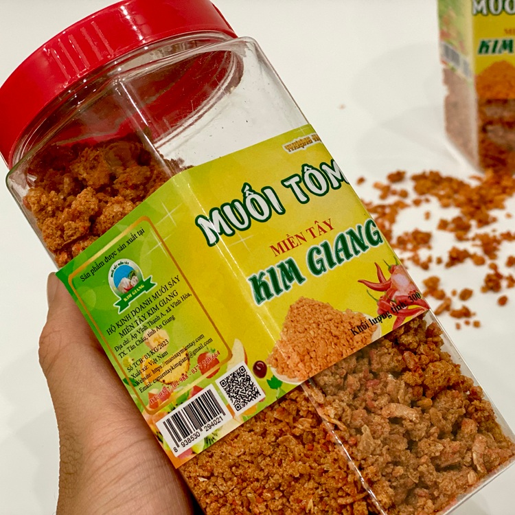 Dùng muối tôm chất lượng
