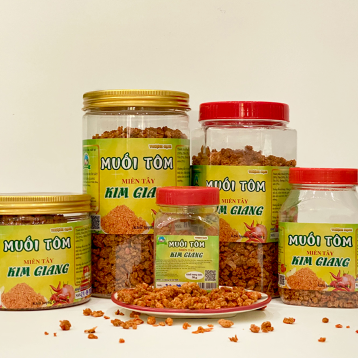 Muối tôm Kim Giang đặc sản nổi tiếng