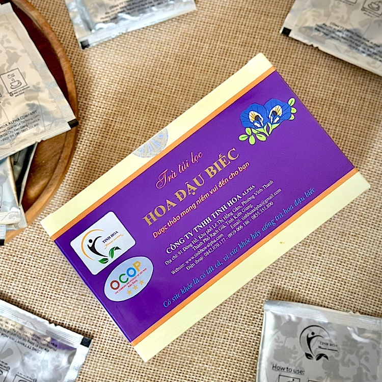 Trà túi lọc hoa đậu biếc có tốt không?