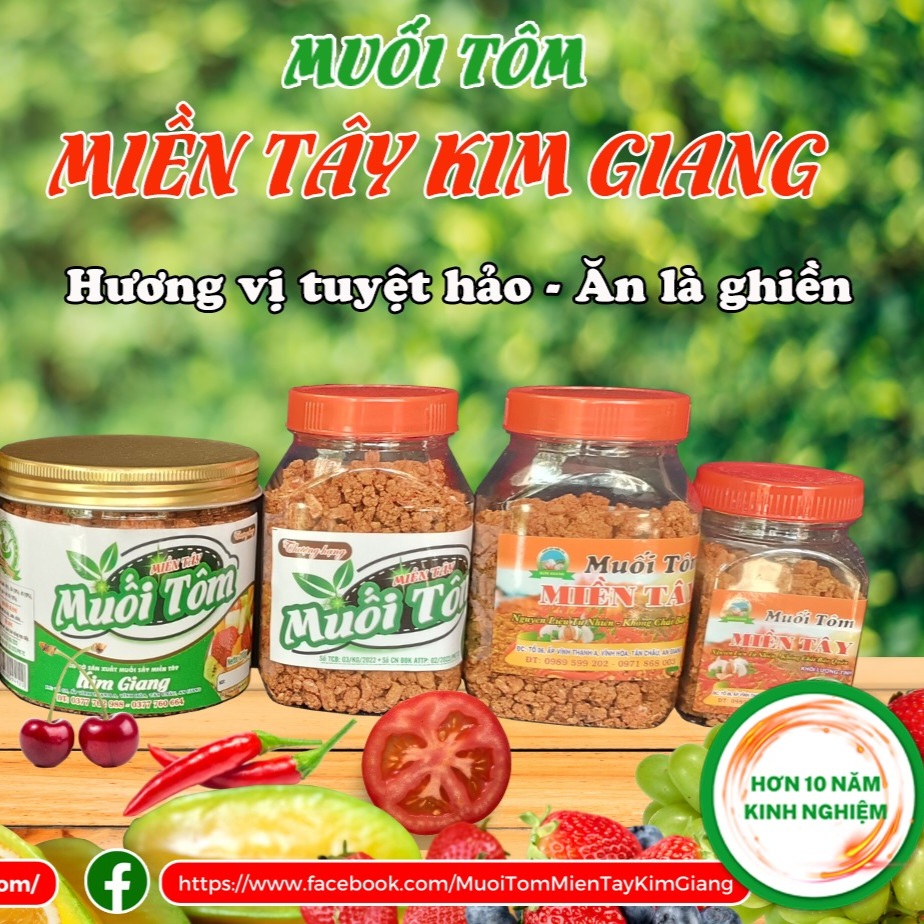 Cách bảo quản muối tôm