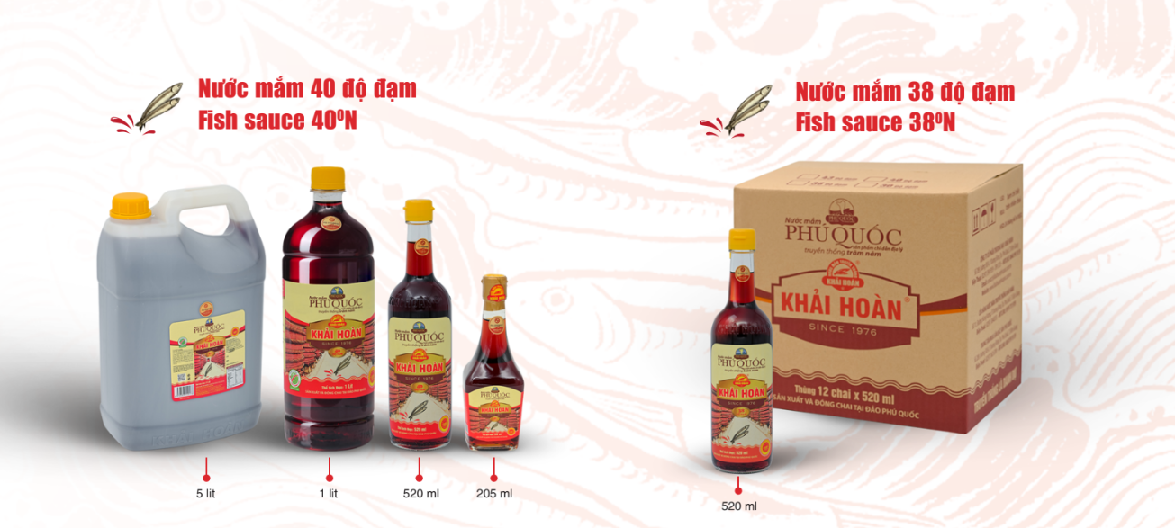 Tìm hiểu về nước mắm Khải Hoàn