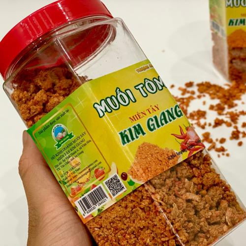 Dùng muối tôm chất lượng