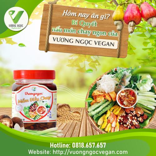 Mắm Điều Chay Vương Ngọc - Sự Sáng Tạo Từ Quả Điều