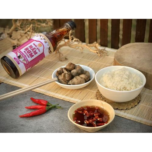 Đối với nước mắm chay nấm rơm