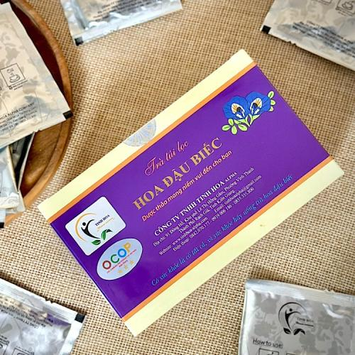 Uống nhiều trà hoa đậu biếc có hại không?