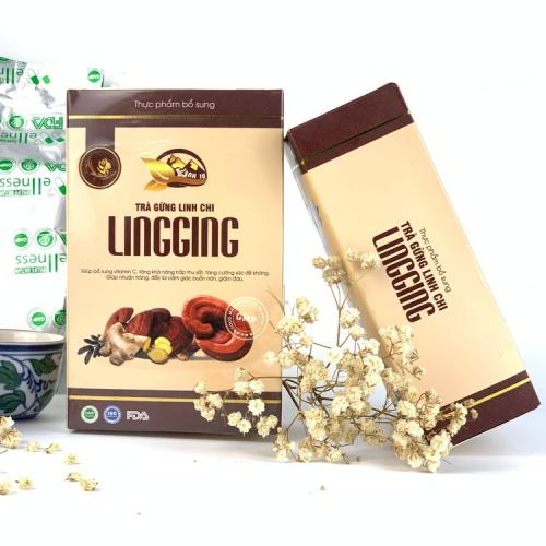 Trà gừng linh chi Lingging là trà gì?