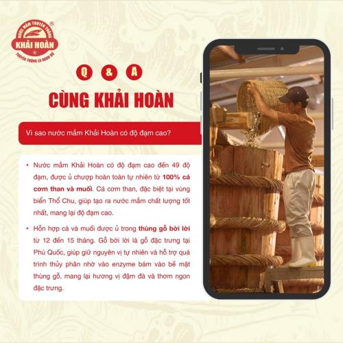 Nước mắm Khải Hoàn đã đạt được những chứng nhận nào?