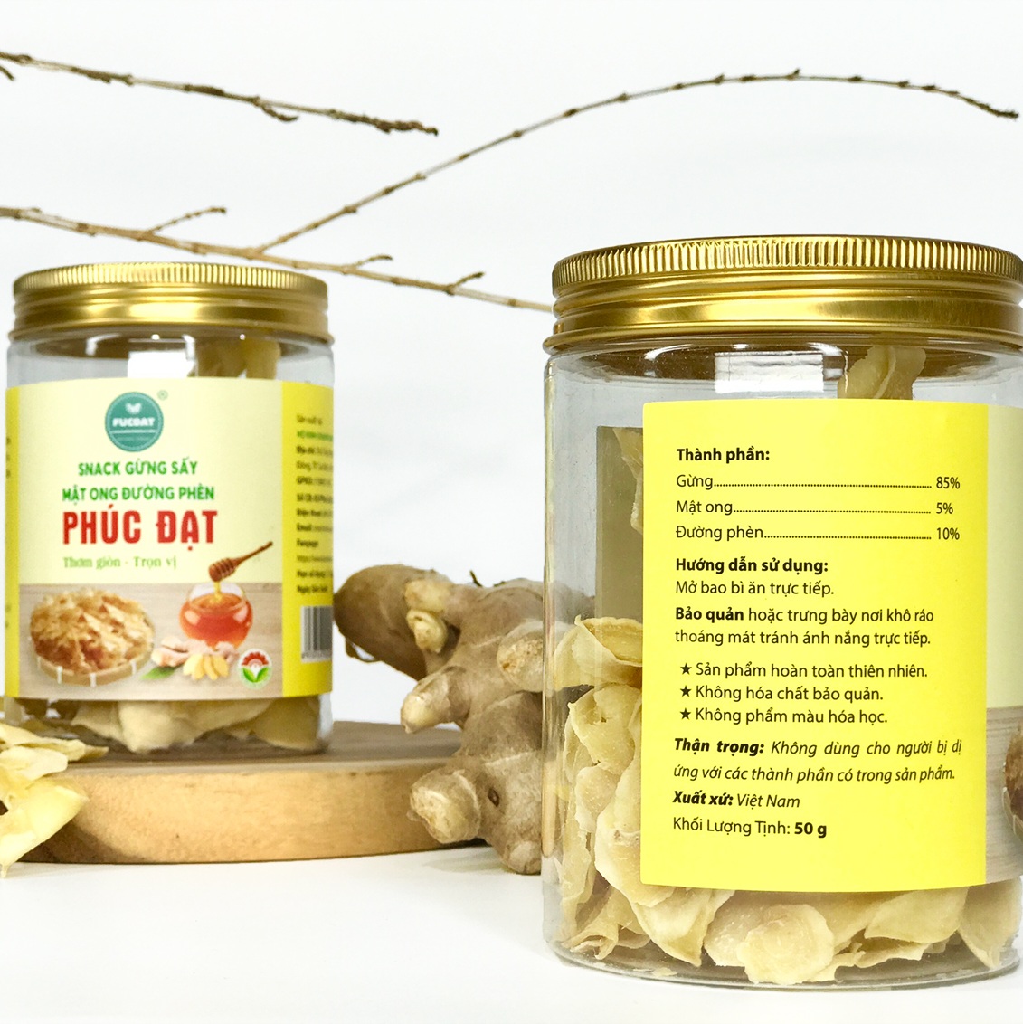 Snack Gừng Sấy Mật Ong Đường Phèn Có Giúp Giảm Buồn Nôn Không?