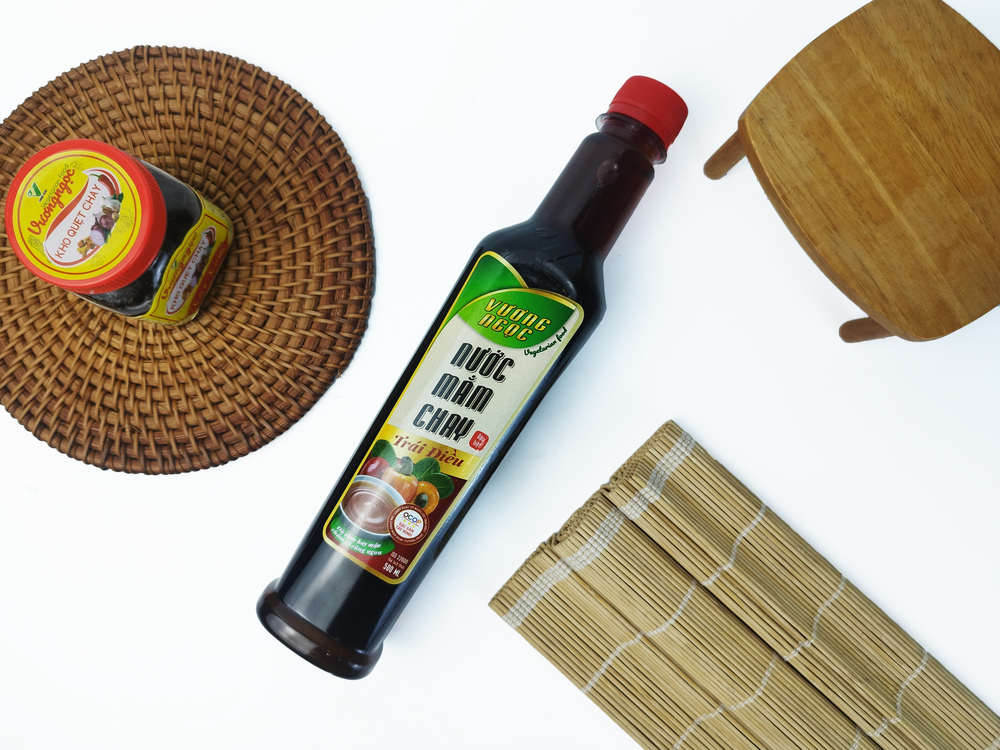 Nước mắm chay trái điều