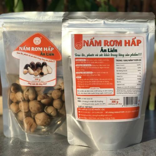 Canh đậu hũ non nấm rơm