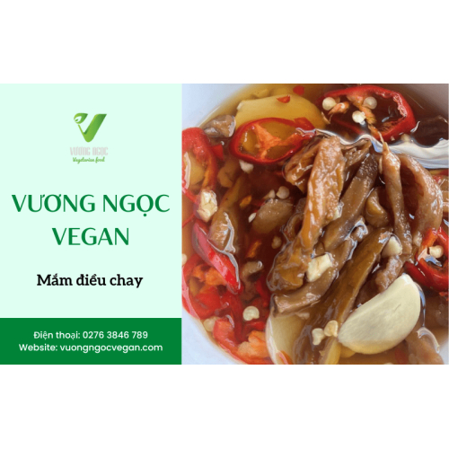 Cách dùng mắm điều chay