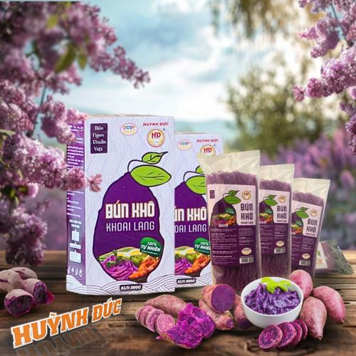 Bún khoai lang khác gì bún gạo thường?