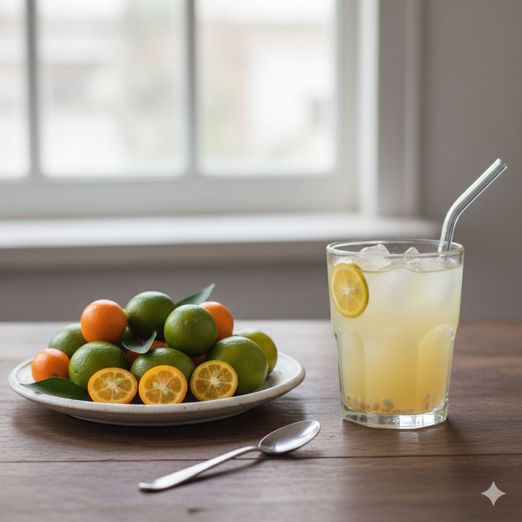 Nước tắc xí muội bao nhiêu calo?