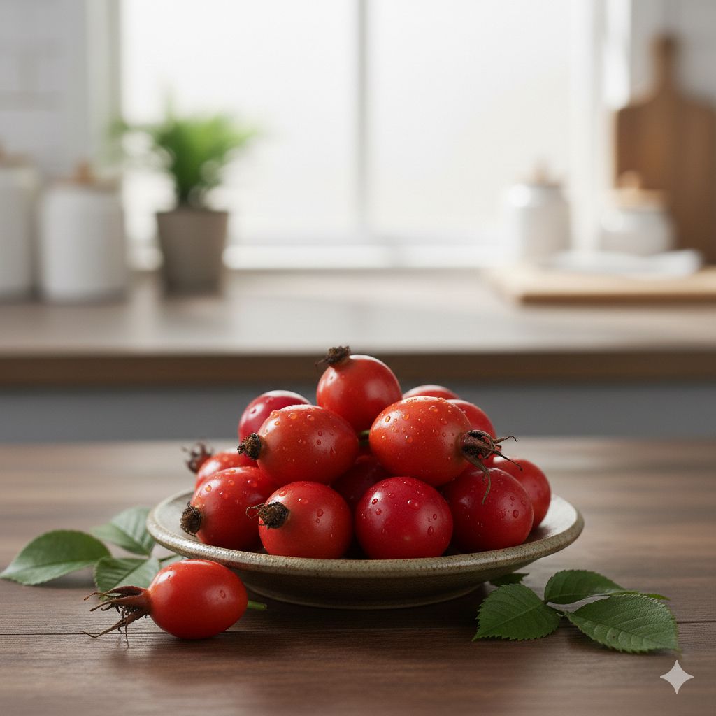 6. Quả tầm xuân (rose hip)