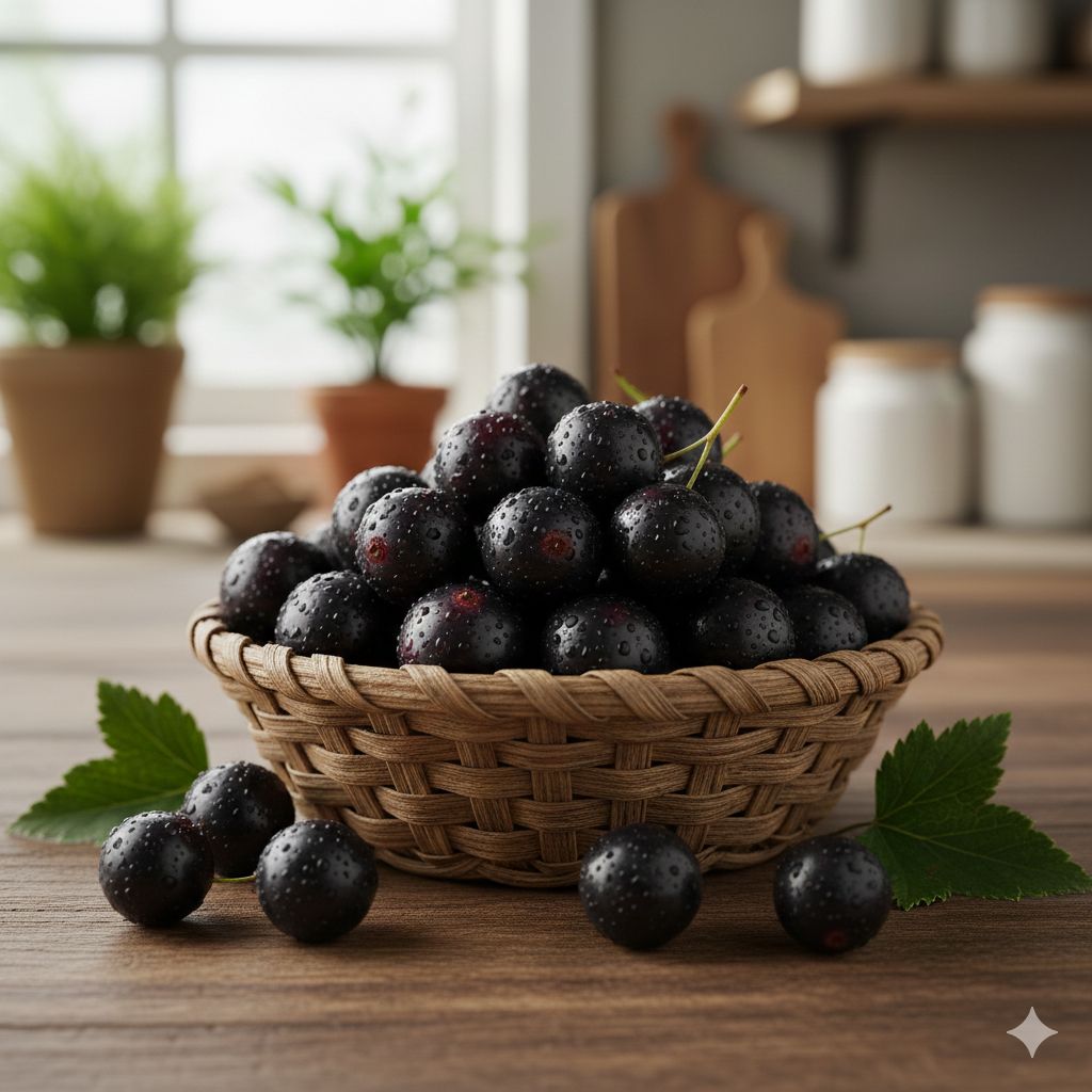 2. Quả lý chua đen (Blackcurrant)