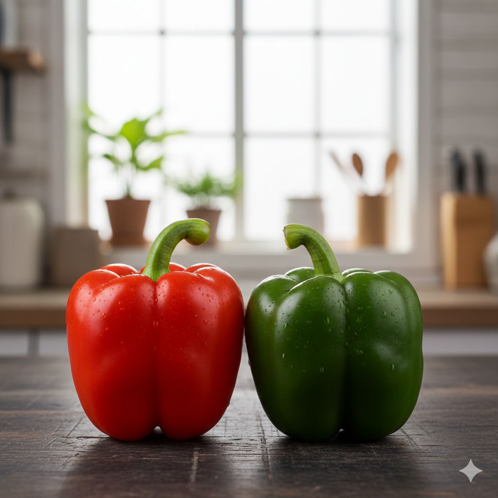 7. Ớt chuông đỏ