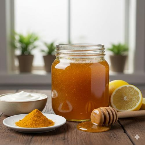 Pha nước nghệ mật ong