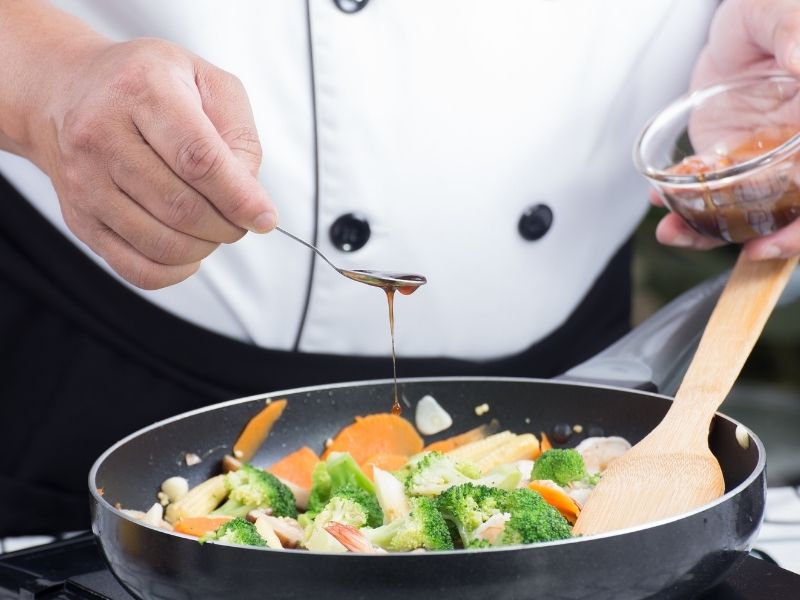 1. Kết hợp cùng rau gia vị