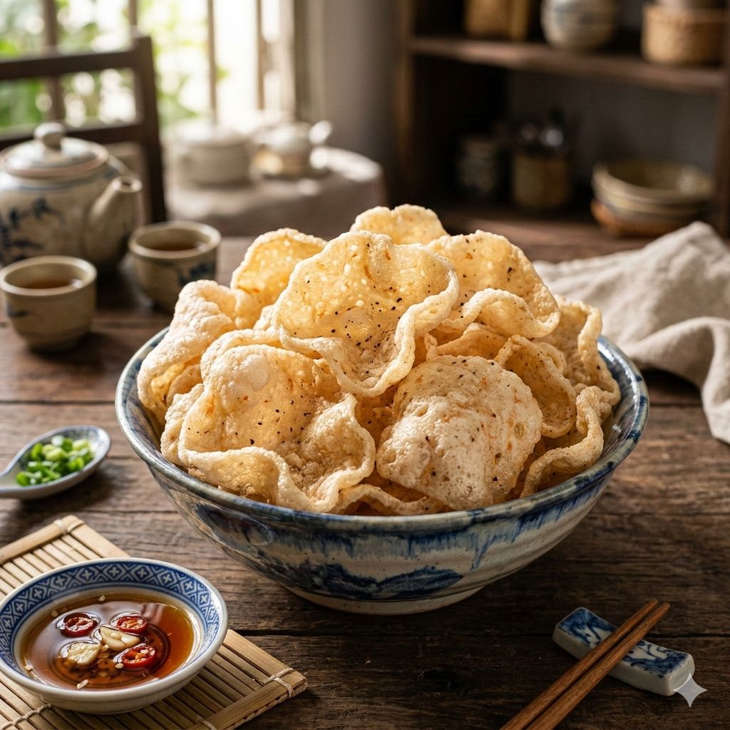 Bánh phồng cua là gì?