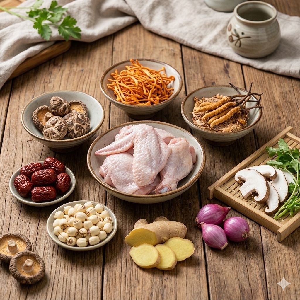 Bước 1: Chuẩn bị nguyên liệu